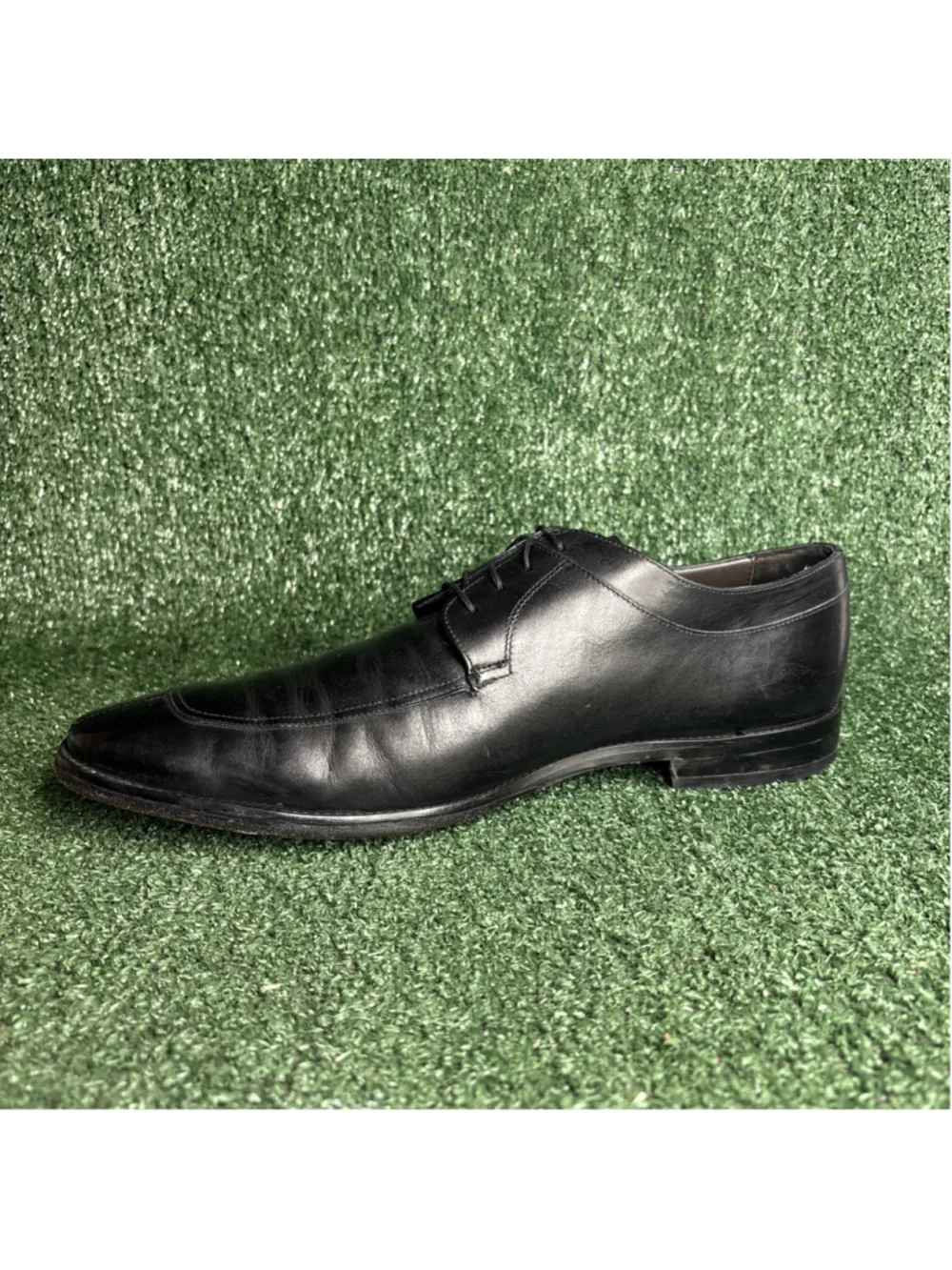 TO BOOT NEW YORK ADAM DERRICK‎ Black Leather Split Toe Oxford Shoes Sz 11.5